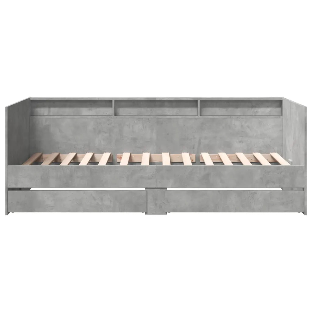 Divano Letto con Cassetti senza Materasso 90x190 cm 3280856