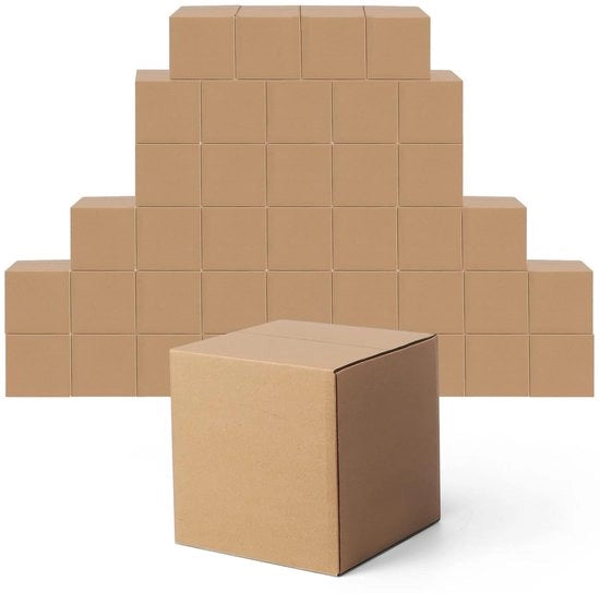 Dozze di cartone - 40 pezzi - Cartone Kraft per golf - 6x6x6 pollici