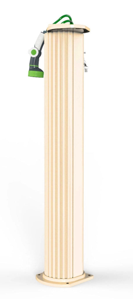 Fontana da Esterno con Tubo Dell'Acqua a Scomparsa Arkema Garden Surprise Champagne Bronze