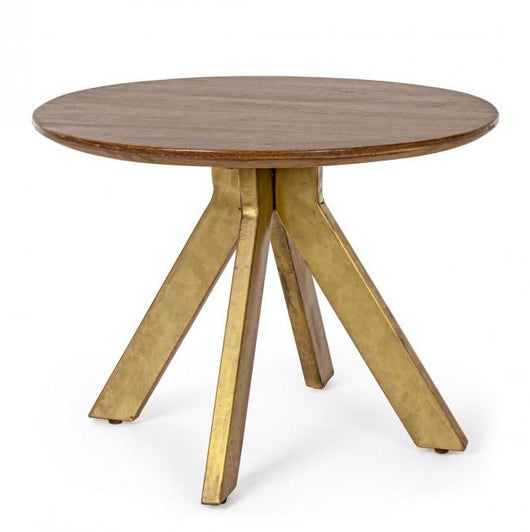 Tavolino Basso Ø60x45 cm in Legno