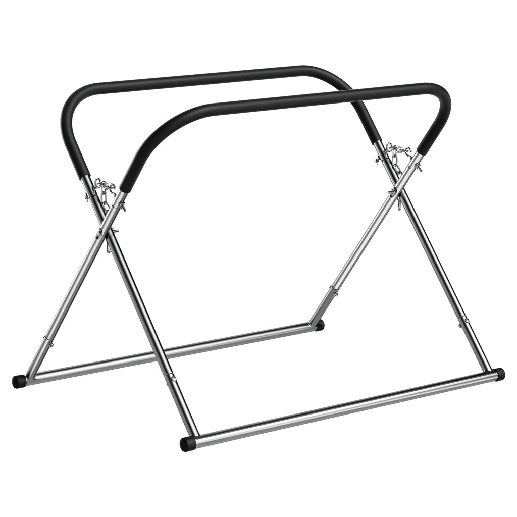 Cavalletto per parabrezza pieghevole regolabile in altezza max 75 kg supporto