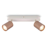 Briloner barra Skaft 2xGU10 color caffè 28 x 5,7 x 12,5 cm