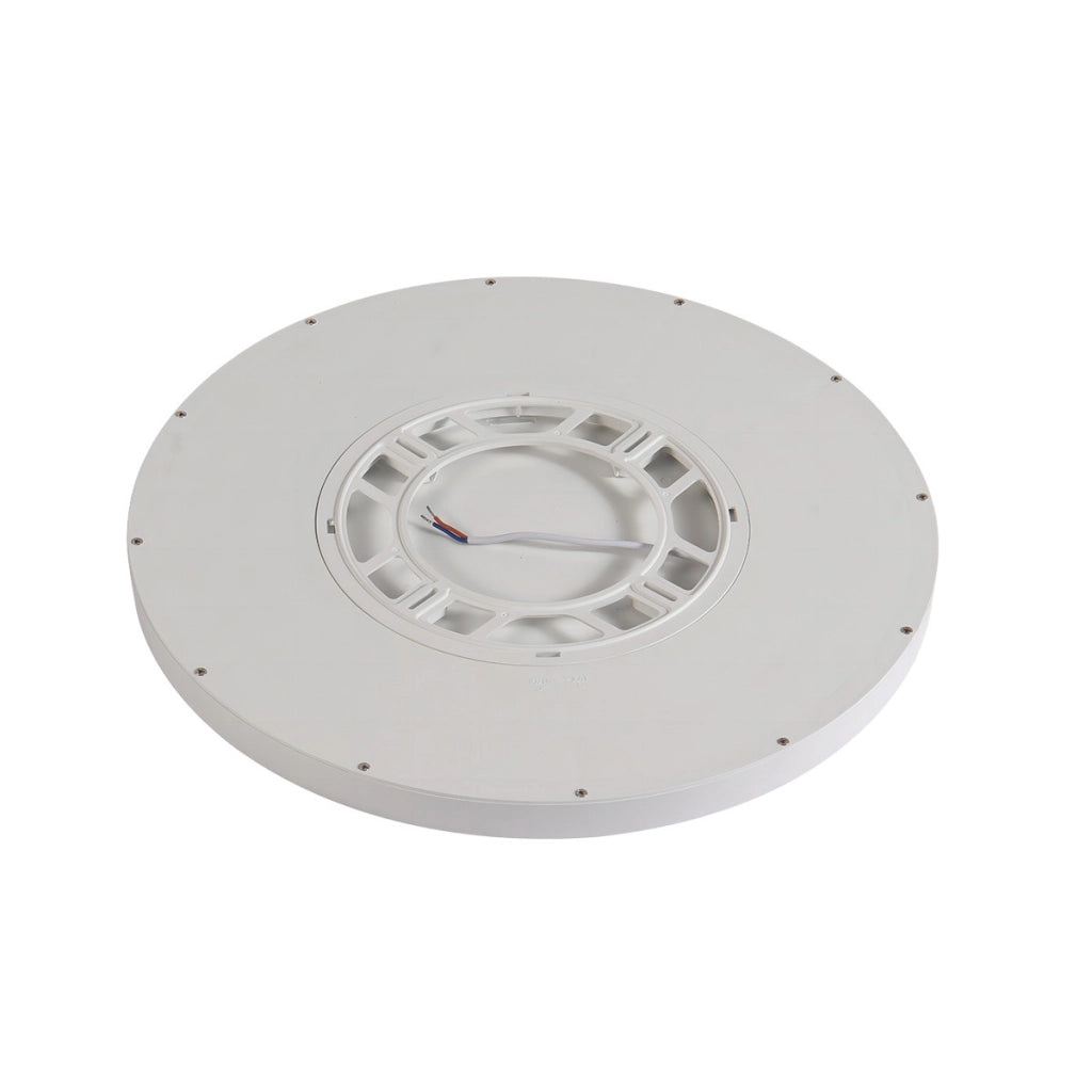 Plafoniera California bianca tonda Ø30 LED 24W CCT