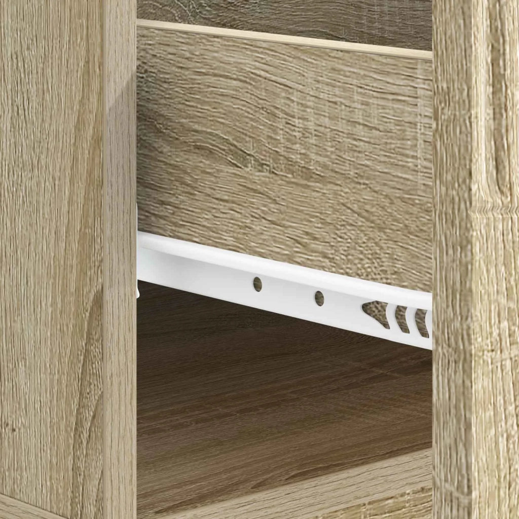 Tavolino da salotto con cassetto Rovere Sonoma 49 x 50 x 37 cm