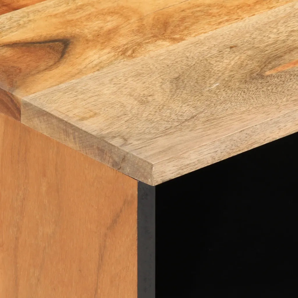 Mobile Porta TV 80x34x46 cm in Legno Massello di Acacia 377520