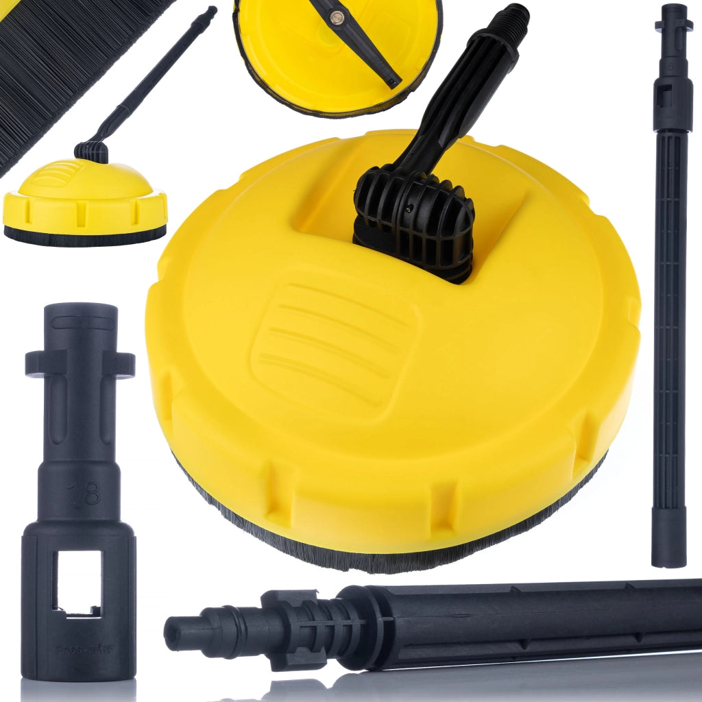 Set di Accessori per Idropulitrice compatibile con Kärcher K2–K7 – Pistola con Lancia Vario e Spazzola T-Racer