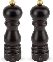 Molinello sale e pepe con regolazione del grano altezza 18cm in legno marrone