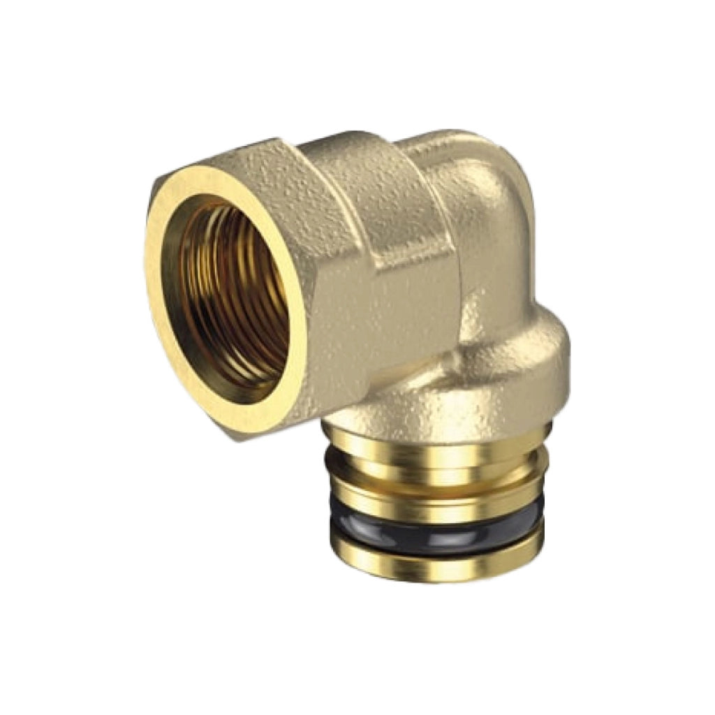 RACCORDO CURVO 90  ° FILETTATO FEMMINA ATTACCO FASTEC - FEMMINA 1/2 - ATTACCO FASTEC  - TEC