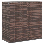 Contenitore da Giardino in Rattan PE 100x49x103,5 cm Marrone cod mxl 65151