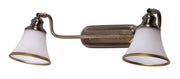 Applique bagno retro 2xE14 bronzo Rabalux Grando 6546