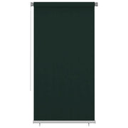 Tenda a Rullo per Esterni 120x230 cm Verde Scuro HDPE