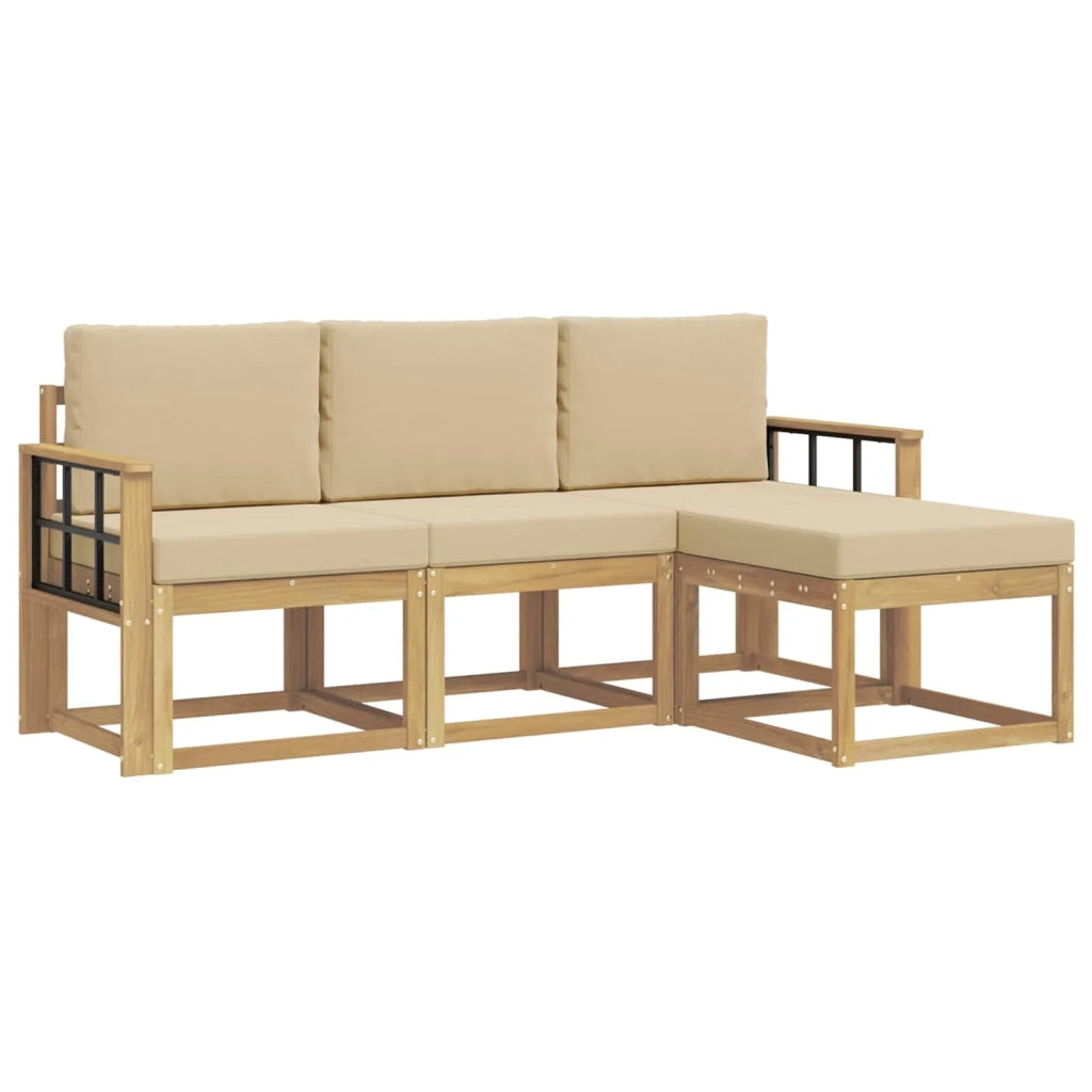 Set di divani da esterno 4 pz 3387467