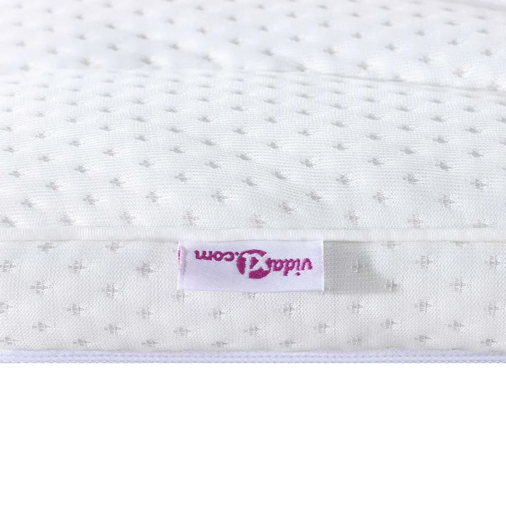 Topper per materasso Bianco 140 x 200 cm Tessuto a maglia CFW4026280
