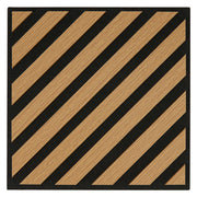 PANNELLO A DOGHE listelli diagonale sx - marrone chiaro  - BricoGo