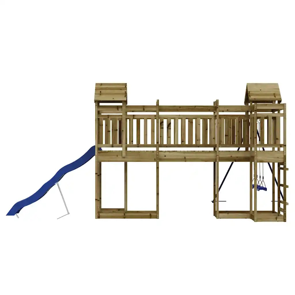 Set da Gioco da Esterno in Legno di Pino Impregnato 3156891
