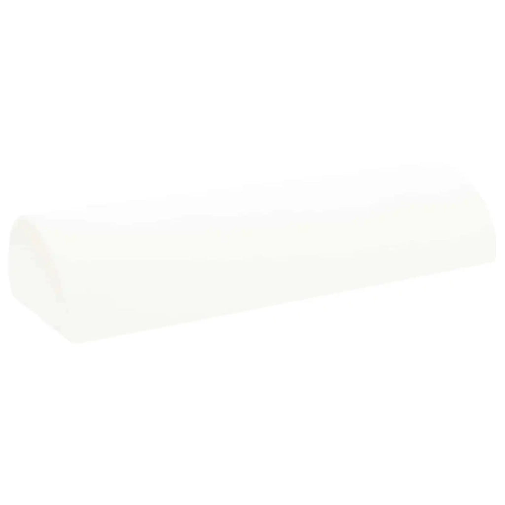 Cuscino per Gambe Bianco 52 x 20 x 12 cm Schiuma Memory CFW7857899