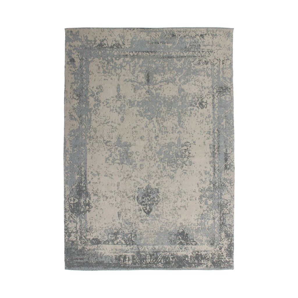 Tappeto Vintage Nostalgia in Cotone Grigio 80x150 cm