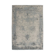 Tappeto Vintage Nostalgia in Cotone Grigio 80x150 cm