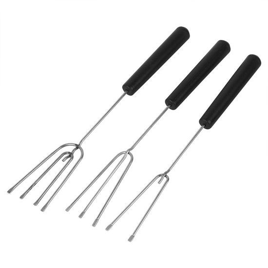 Set di Forchette in Acciaio da 10 pezzi - Forchette per Cioccolato e Giardinaggio