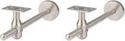 Scalelleste Trappelle - Supporti Scalelle - Scalelle Sicuri - Acciaio Inox - Adattabili fino a 145mm - Argento