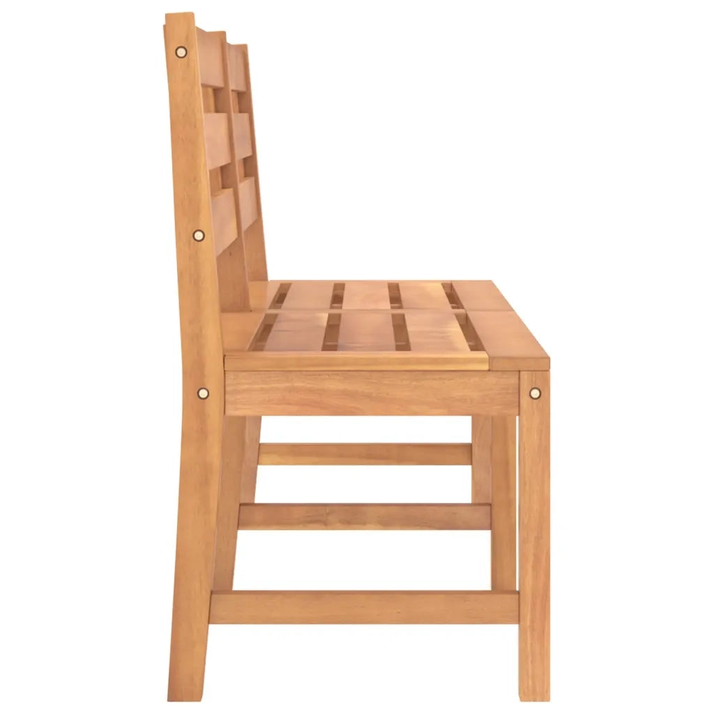 Panca da Giardino 150 cm in Legno Massello di Teak 316635
