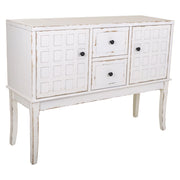 Mobile da ingresso in legno bianco 108x36x82h