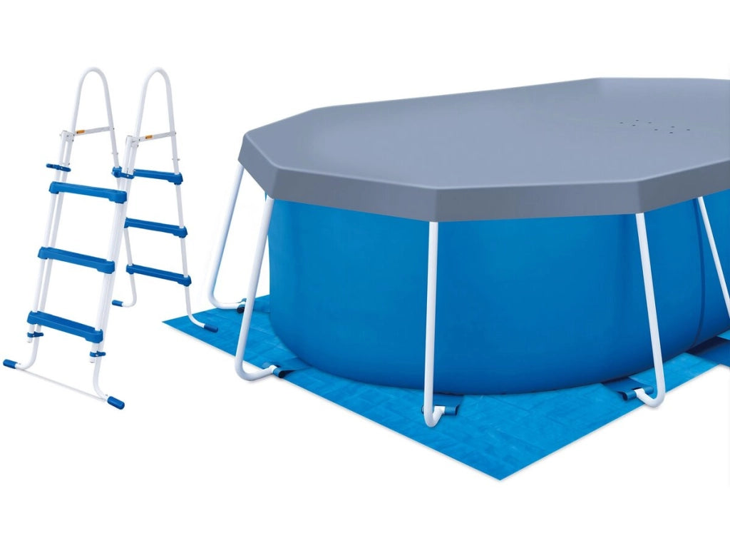 Piscina tubolare ovale "Tina" - 4,24 x 2,50 x 1 m