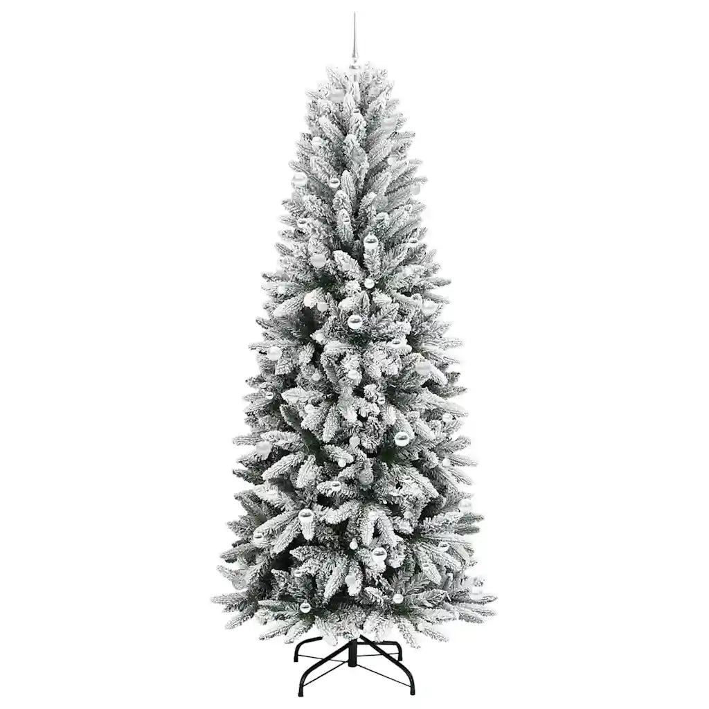 Albero di Natale artificiale con 300 LED Bianco 240 cm 3396074
