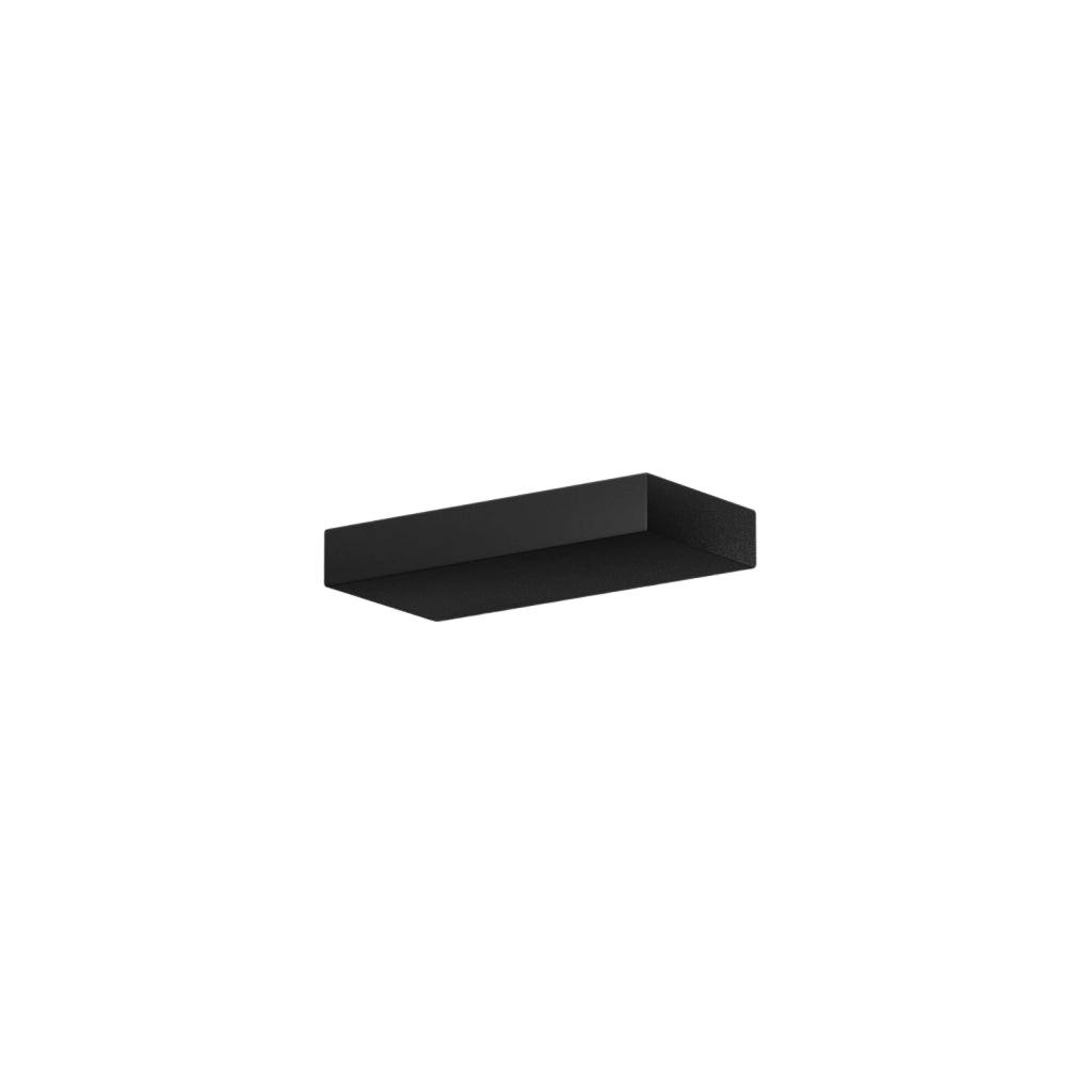 Lampada a Parete LED Indiretta GAP 20W 770lm 3000K Alluminio Nero Opaco Dimmerabile Taglio Fase - Gealuce