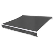 Tenda da Sole Pieghevole Motorizzata 400 cm Antracite 275562