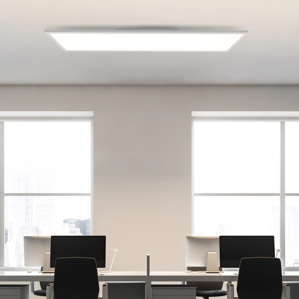 ZMH Lampada da soffitto plafoniera LED pannello bianco dimmerabile telecomando per soggiorno ufficio