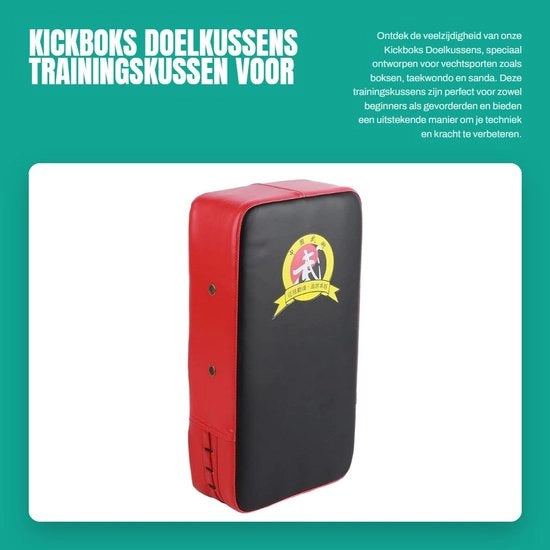 Supporto di allenamento di alta qualità - Pancia di kickboxing - Pancia di taekwondo - Accessorio di arti marziali - Resistentente allo shock - Foderato a mano con nylon - Pancia di colpo