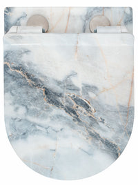 Vaso Wc Sospeso Rea Carlos Slim Granit Shiny N