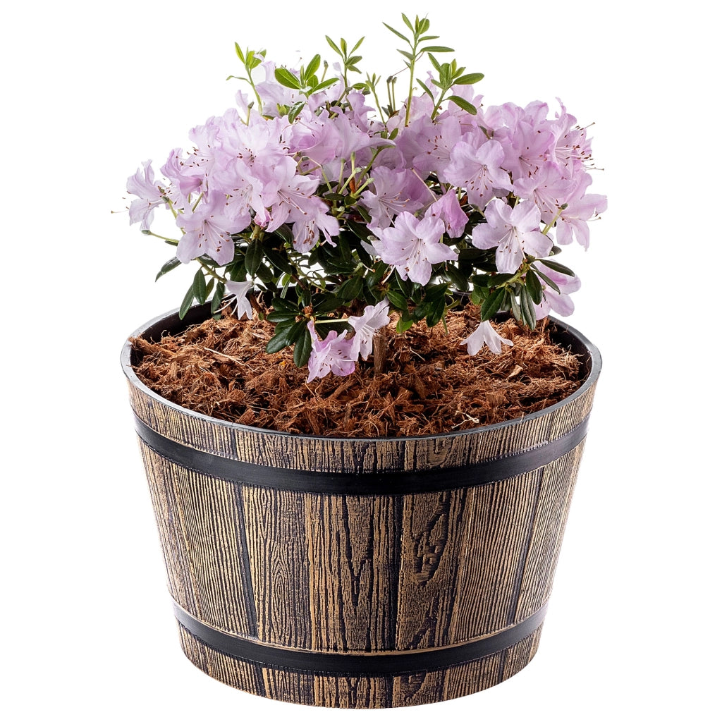Vaso da fiori KADAX, grande vaso da giardino per fiori, copertura in plastica per vaso da fiori 30 cm