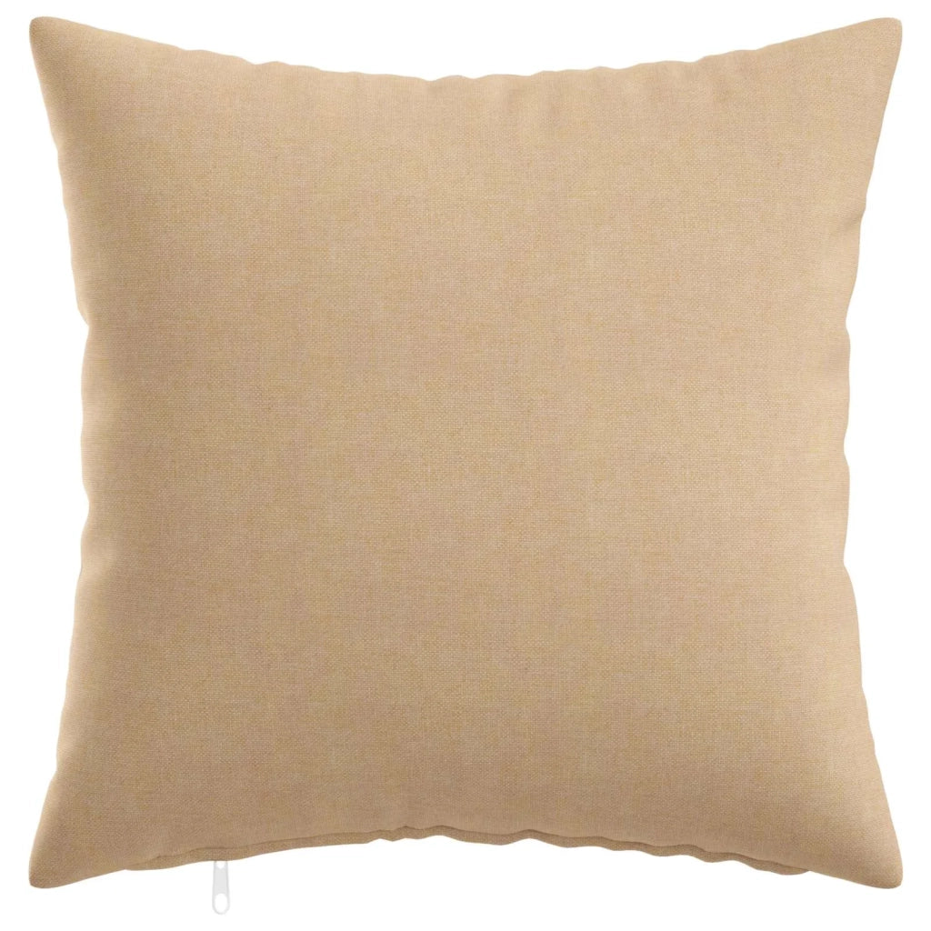Federa 2 pz HEERLEN Crema 45 x 45 cm Tessuto 910276