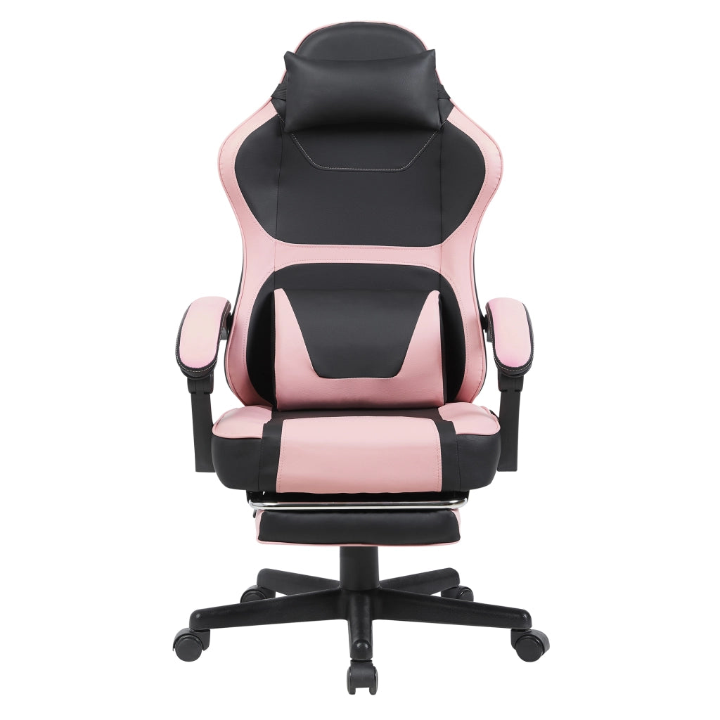 SEDIA GAMING Ergonomica, 77.0×25.5×59.0 cm, PVC Rosa Baby
