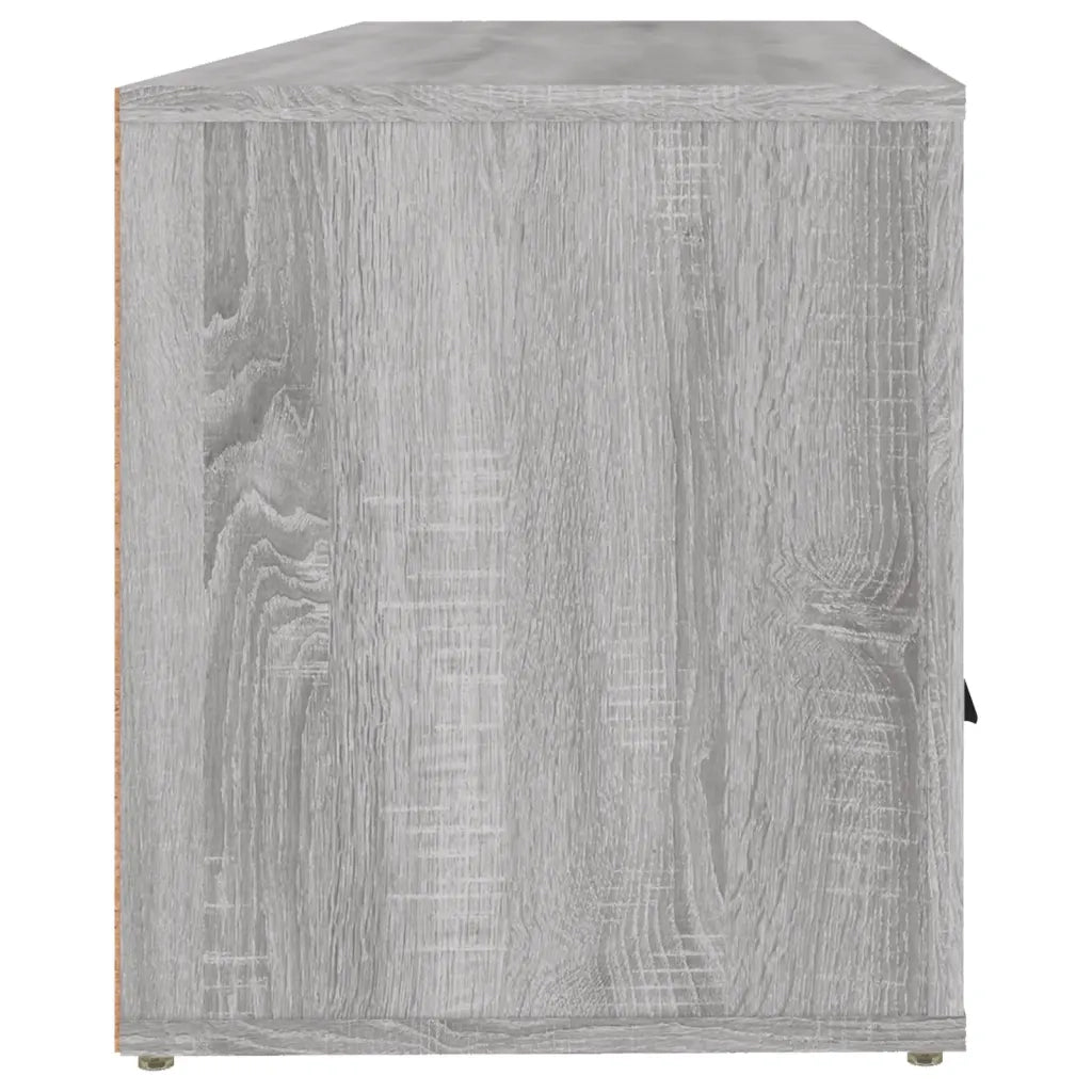 Mobile TV Grigio Sonoma 100x35x40 cm in Legno Multistrato 816814