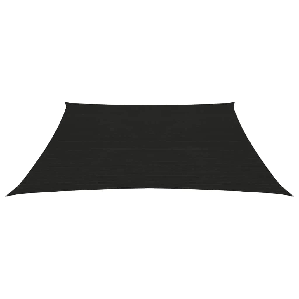 Vela ombreggiante/ombrellone 160 g/m² HDPE 3,6 x 3,6 m nero 02_0009196