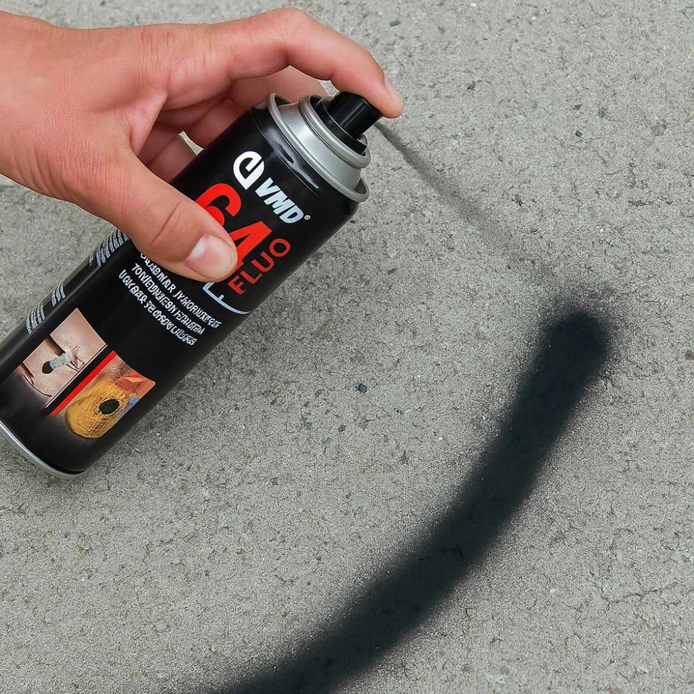 Vmd 64 vernice tracciante nera spray per marcatura temporanea 500 ml