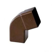 Gronda pvc color testa di moro d .100 quadra - curva 67 b08lt64nf