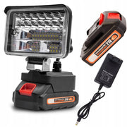 Lampada LED Ricaricabile 4" Animal Pro – 1 Batteria 1,5Ah | Testa Regolabile 180° | Compatibile con Batterie Makita 18V