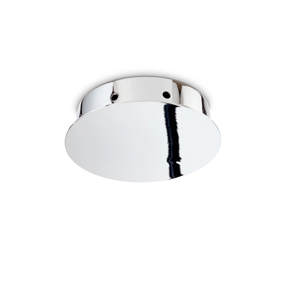 Rosone Magnetico All In Metallo Cromo 8 Luci