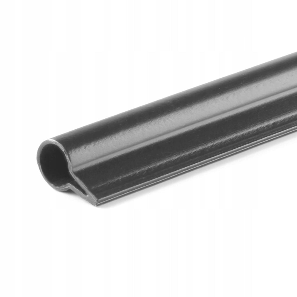 Clip KADAX da 19 cm per nastro per recinzione, ganci per nastro per recinzione, grigi, 2 pezzi