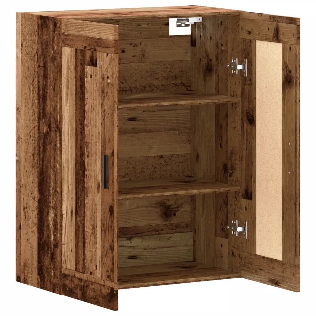 Mobile a Parete Legno Vecchio 69,5x34x90 cm in Truciolato 857310