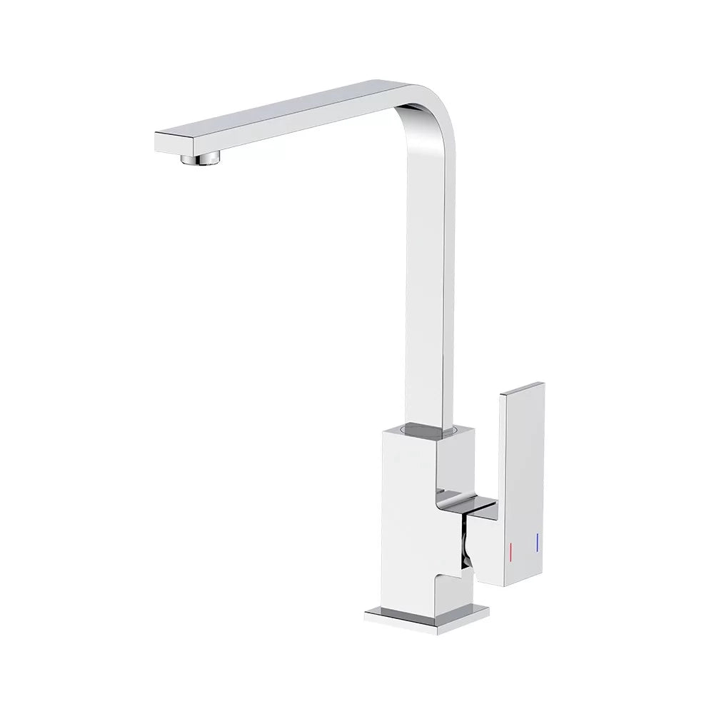 Miscelatore lavello bocca alta girevole cromato - Serie Elite