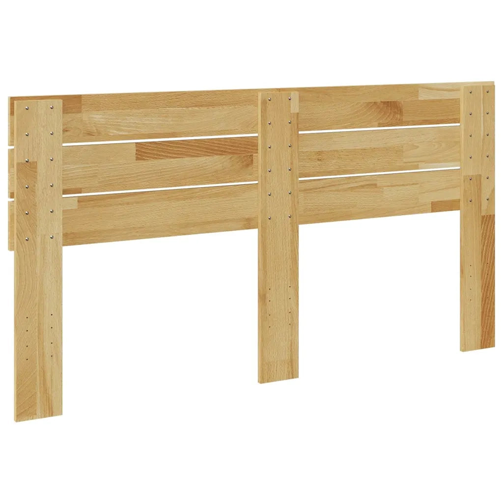 Testiera | Testata 140 cm in Legno Massello di Rovere