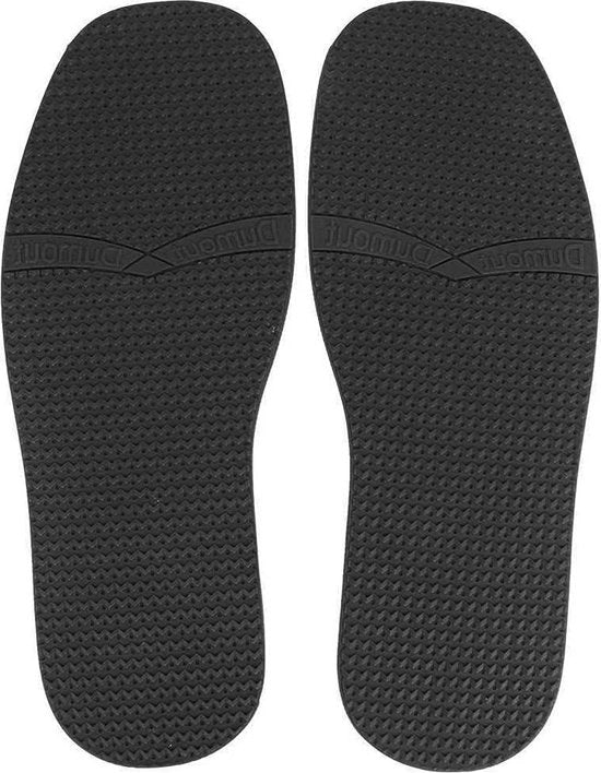 Sostituzione di Suole in Gomma per Riparazione Autoassistita - Scarpe in Pelle - Antiscivolo - Resistente all'Usura - Suola Elevata - Suola di Scarpa - Nero