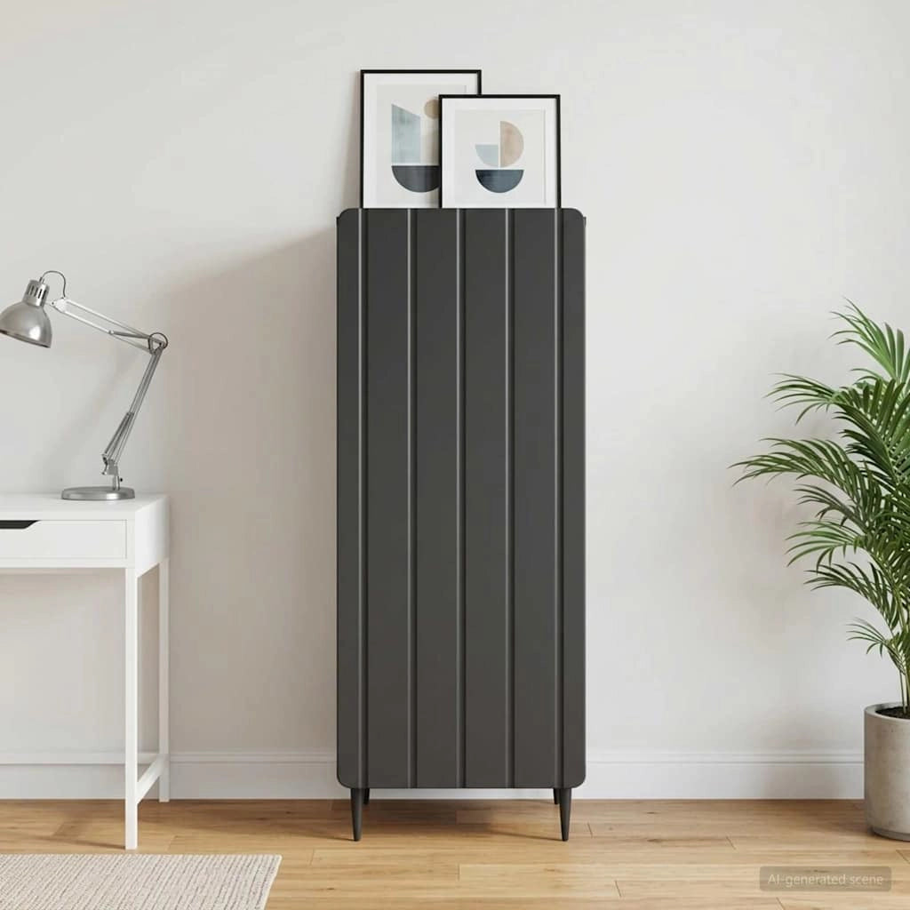 Credenza Nero 34,5 x 33 x 92 cm Legno ingegnerizzato 894366