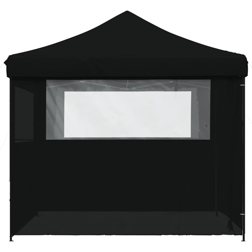 Tenda Party Nero 292 x 292 x 315 cm Tessuto Oxford 42023572