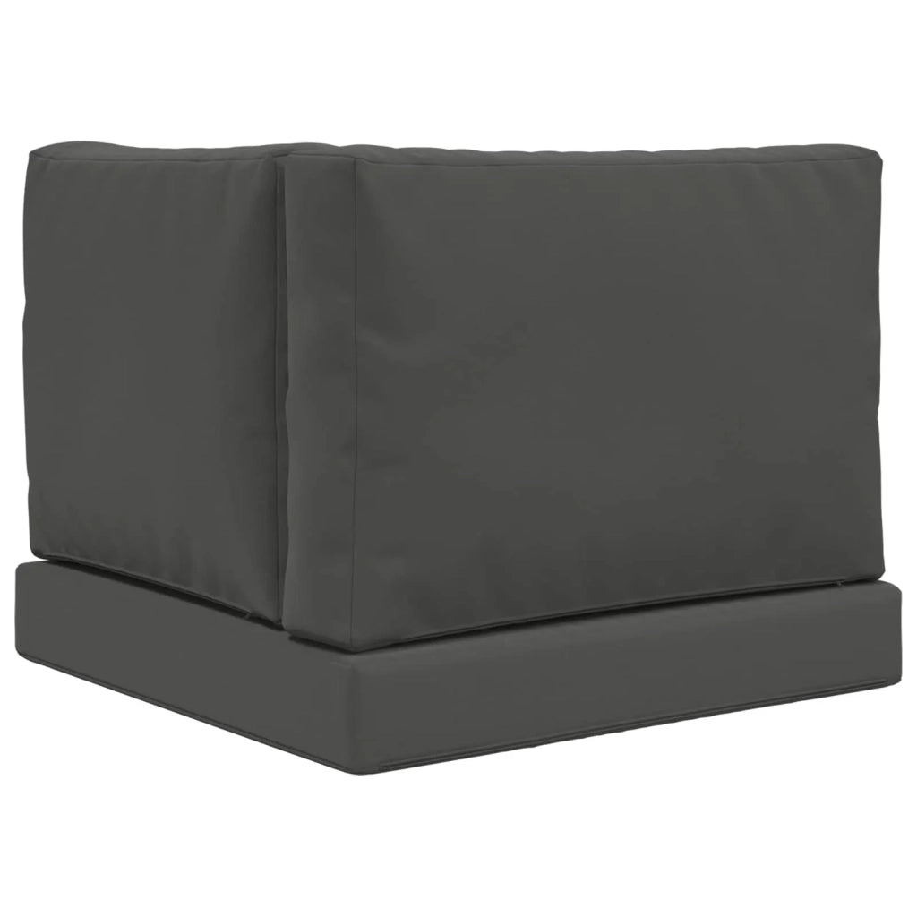 Cuscino per divano da esterno 3 pcs Antracite Poliestere 900744